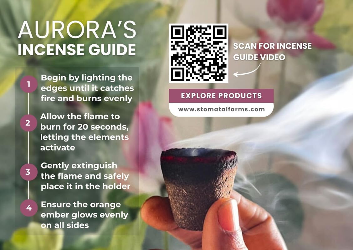 Aurora’s Floral Incense Combo (Cups & Sticks)