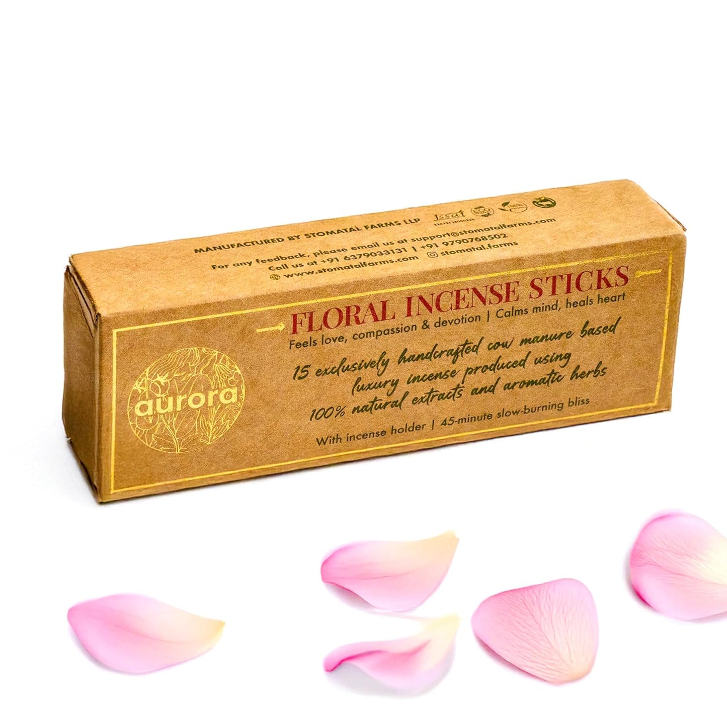 Aurora’s Floral Incense Combo (Cups & Sticks)