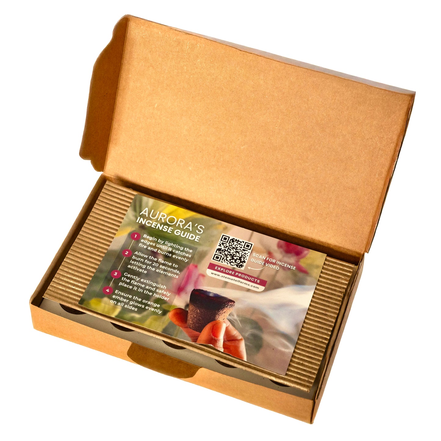 Aurora’s Cow Dung Incense Cups Combo – (Dasangam, Floral, Lemongrass)