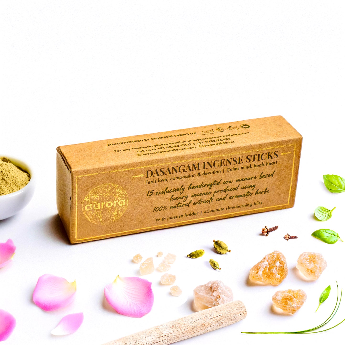 Dasangam Incense sticks (Pack of 3)